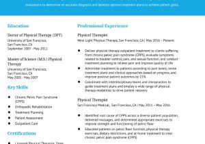 Resume for Physical therapist In United States Samples Physical therapist Resume Examples In 2022 – Resumebuilder.com