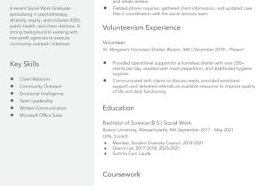 Resume for social Work Graduate School Admission Sample Graduate School Resume Examples In 2022 – Resumebuilder.com