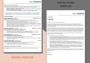 Resume for Substitute Teacher Samples 2023 Teacher ats Professional Resume Template for Word Modern – Etsy