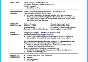 Resume for Undergraduate and No Experience Sample Nice Best Current College Student Resume with No Experience …
