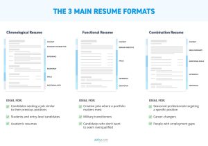 Resume format Samples to Get A Job the 3 Best Resume formats to Use In 2022 (examples)