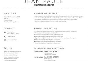 Resume Headline for Mba Freshers Sample Hr Fresher Resume Template – Word, Apple Pages, Psd, Publisher …