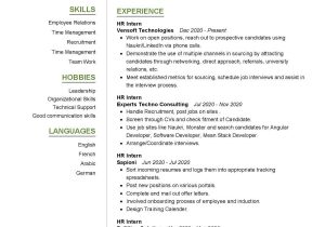 Resume Headline Samples for Human Resources Human Resource Intern Resume Sample 2021 Writing Tips – Resumekraft