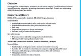 Resume Objective Samples for Administrative assistant Cool Professional Administrative Resume Sample to Make You Get the …