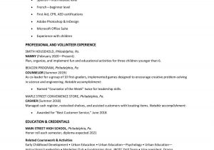 Resume Part Time Job Sample Student Teen Resume Examples with Writing Tips