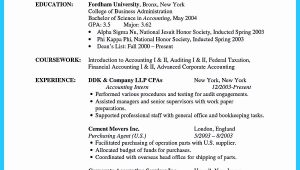 Resume Sample for Accountant with No Experience Accounting Graduate Resume No Experienceâ¢ Printable Resume …