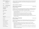 Resume Sample for An Experienced Office Manager Office Manager Resume & Guide 12 Samples Pdf 2021