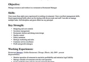 Resume Sample for assistant Restaurant Manager Great Restaurant Manager Resume? Here Come the Secrets! Job …