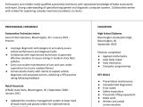 Resume Sample for Automotive Service Technician Automotive Technician Resume Examples In 2022 – Resumebuilder.com
