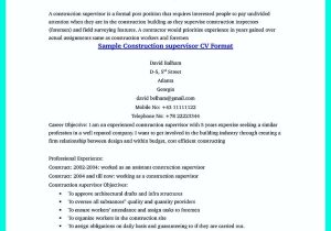 Resume Sample for Blue Collar Worker Awesome How Construction Laborer Resume Must Be Rightly Written …