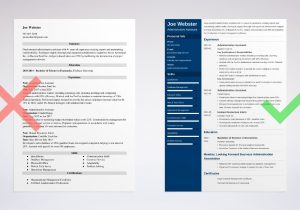 Resume Sample for Business Administration Student Business Administration Resume: Samples and Writing Guide