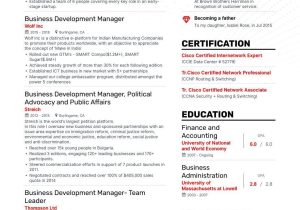 Resume Sample for Business Development Representative Business Development Resume Samples [4 Templates   Tips] (layout …