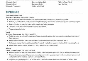 Resume Sample for Cc Transfer Undergraduate Students Office Administration Resume Sample 2022 Writing Tips – Resumekraft