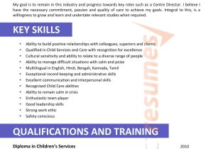 Resume Sample for Child Care Teacher Child Care / Teacher Design 209 – Select Resumes