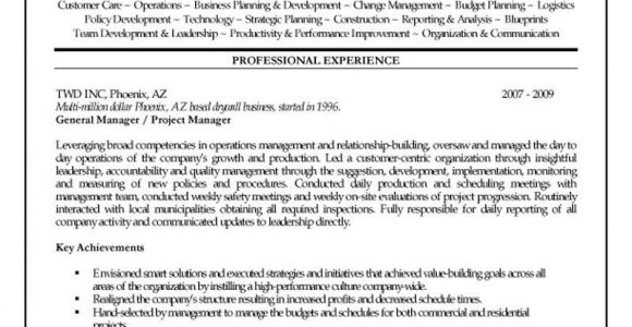 Resume Sample for Construction Project Manager Resume Template Project Manager Construction – Construction …