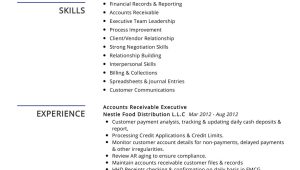 Resume Sample for Contract Accounts Receivable Accounts Receivable Resume Example 2022 Writing Tips – Resumekraft
