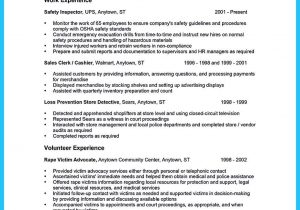 Resume Sample for Criminal Justice Graduates Awesome Best Criminal Justice Resume Collection From Professionals …