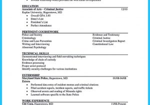 Resume Sample for Criminal Justice Graduates Awesome Best Criminal Justice Resume Collection From Professionals …