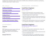 Resume Sample for Data Integration Director Lead Data Engineer Resume Example with Content Sample Craftmycv
