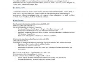 Resume Sample for Development Sector Ngo Non Profit Professional Resume