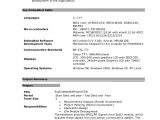Resume Sample for Electronics and Communication Engineers Fresher Pdf Engineering