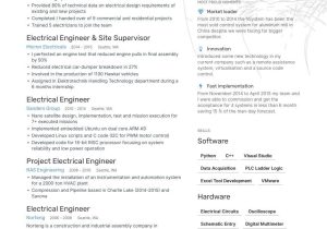 Resume Sample for Entry Level Electrical Engineer 13 Electrical Engineering Resume Example & Guide for 2019 Resume …