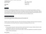 Resume Sample for Food and Beverage Service 22 Food & Beverage attendant Resume Samples Free