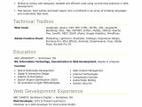 Resume Sample for Fresh Graduate Information Technology Sample Resume for An Entry-level It Developer Monster.com
