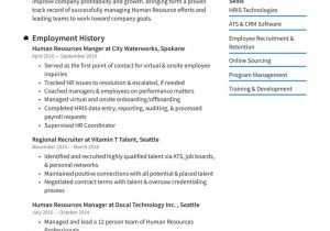 Resume Sample for Human Resource Position Human Resources Manager Resume Examples & Writing Tips 2021 (free