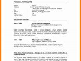 Resume Sample for Job after Spm Personal Profile for A Fresh Graduate : How to Write A Personal …