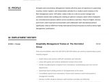 Resume Sample for Management Trainee Position Management Trainee Resume Examples October 2021