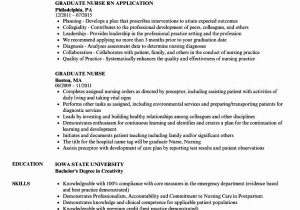 Resume Sample for Nurses Fresh Graduate New Graduate Nurse Resume Examples Fresh Graduate Nurse Resume …