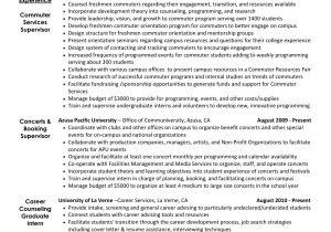 Resume Sample for Student Activities Director Student Activities Resume Jamesdonnelly