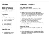 Resume Sample for Supply Chain Analyst Supply Chain Analyst Resume Examples Of 2022 – Resumebuilder.com