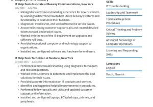 Resume Sample Help Desk It Support It Help Desk Resume Examples & Writing Tips 2022 (free Guide)