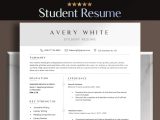 Resume Sample High School Graduate No Work Experience High School Student Resume with No Work Experience Template – Etsy