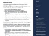 Resume Sample Human Resources Federal Contractor 17 Human Resources Manager Resumes & Guide 2020