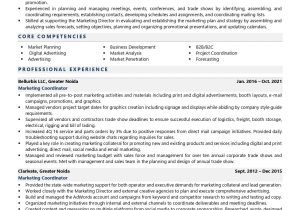 Resume Sample Marketing Corrdinateur event Coordinateor Marketing Coordinator Resume Examples & Template (with Job Winning …