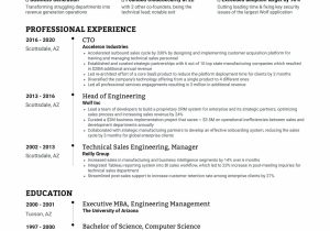 Resume Sample Masters Degree In Progress How to Put An Mba On Your Resume (with Examples)