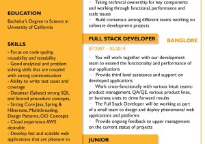 Resume Sample Masters Java Developer Full Stack 0 Experience Full Stack Developer Resume Template Samples