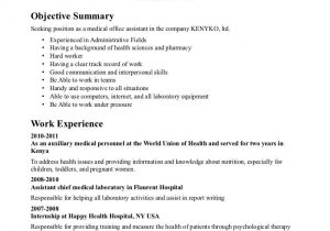 Resume Sample Medical assistant No Experience Pin On Resumes for Medical assistant
