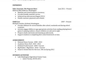 Resume Sample No Experience High School Resume for High School Students with No Work Experience Definition …