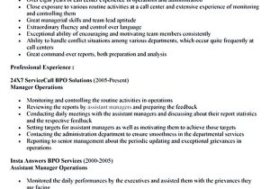 Resume Sample Objectives for Call Center Call Center Resume: the Key Success for the Applicants Resume …