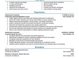Resume Samples for An Admissions Counselor Best Admissions Counselor Resume Example From Professional Resume …