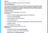Resume Samples for Bank Teller Positions Banking Resume Examples are Helpful Matters to Refer as You are …