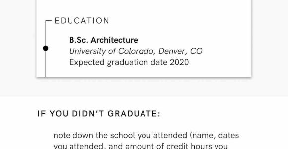 Resume Samples for College Student who Has Not yet Graduated How to Put Unfinished College Degree On Resume [examples]