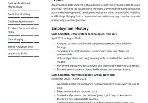 Resume Samples for Data Scientist Position Data Scientist Resume Examples & Writing Tips 2022 (free Guide)