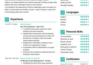 Resume Samples for Data Scientist Position Data Scientist Resume Sample 2022 Writing Tips – Resumekraft