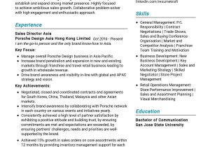 Resume Samples for Director Of Sales Sales Director Resume Example 2022 Writing Tips – Resumekraft