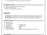 Resume Samples for Ece Engineers Freshers Sample Resume for Be Ece Passed Candidates – 2022 2023 Eduvark